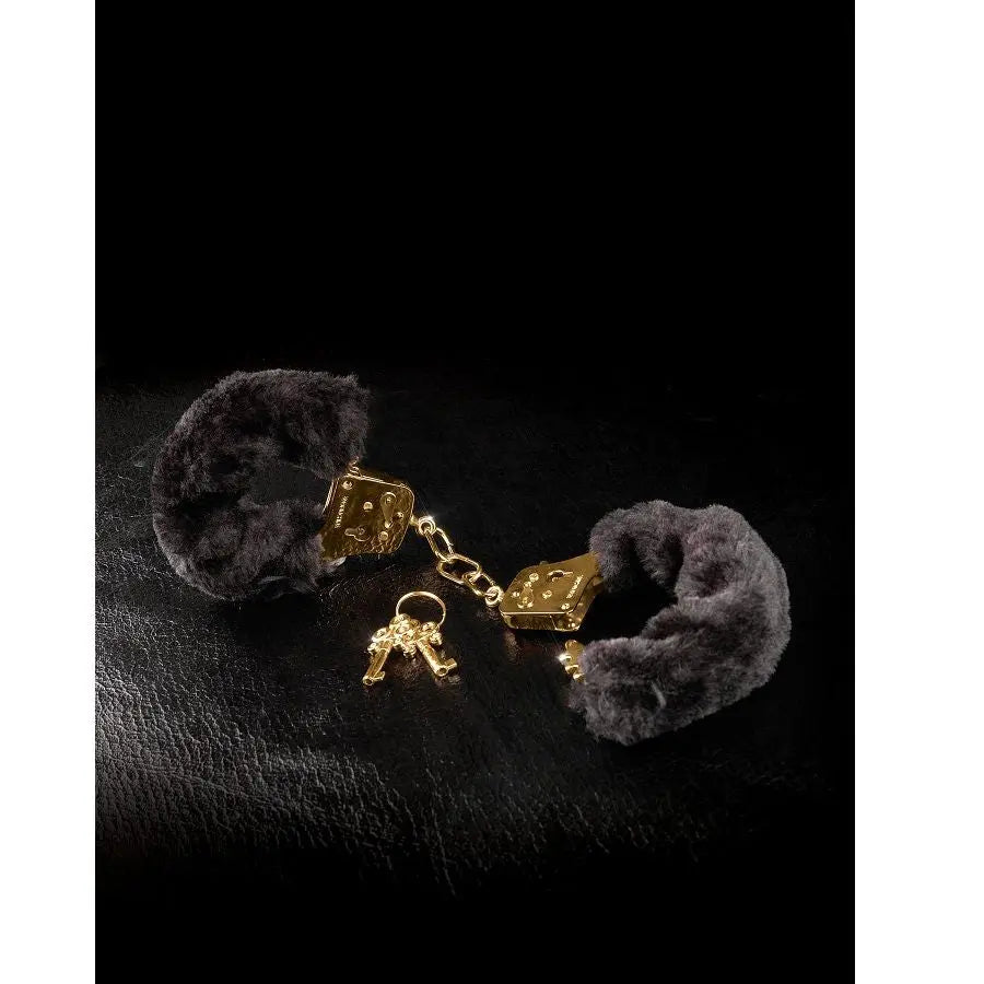 FETISH FANTASY GOLD - DELUXE FURRY CUFFS - Amore24