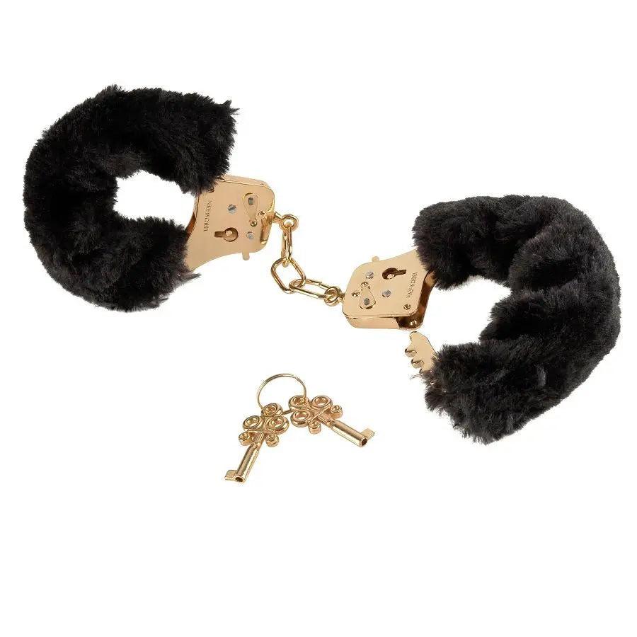 FETISH FANTASY GOLD - DELUXE FURRY CUFFS - Amore24