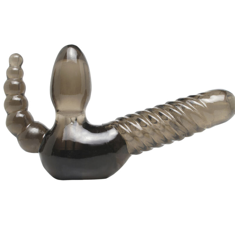 FETISH FANTASY SERIES - SERIES STRAPLESS STRAP-ON WITH ANAL STIMULATOR - Amore24