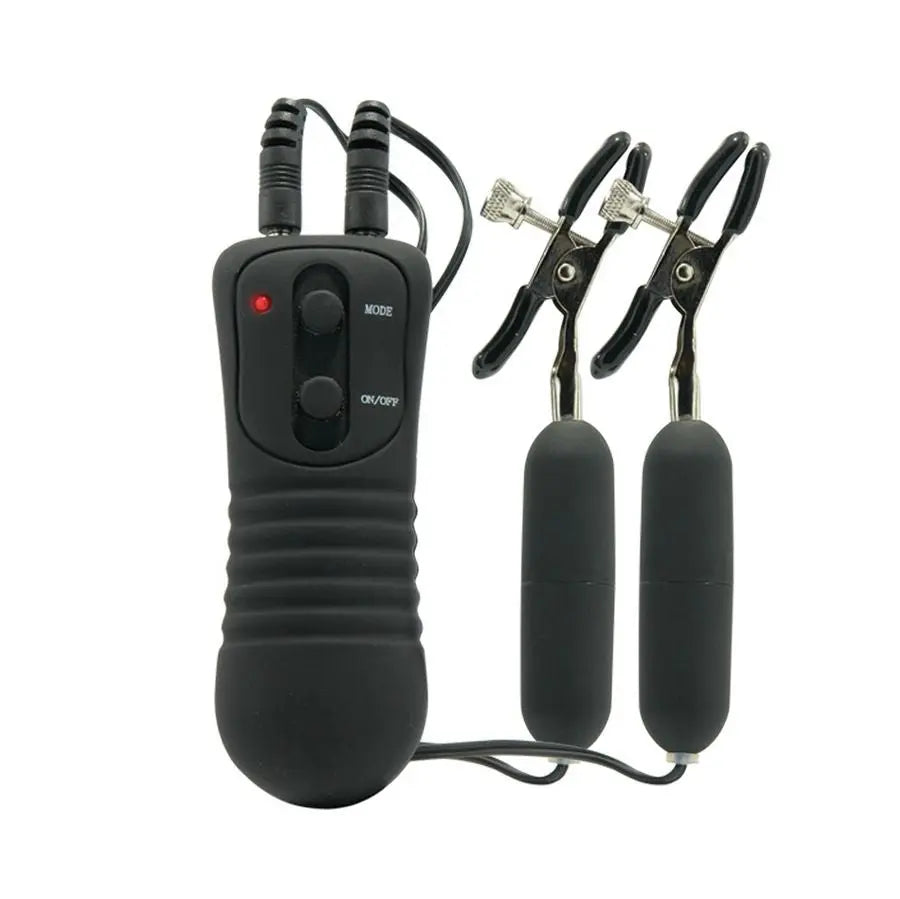 FETISH FANTASY SERIES - VIBRATING NIPPLE CLAMPS. - Amore24