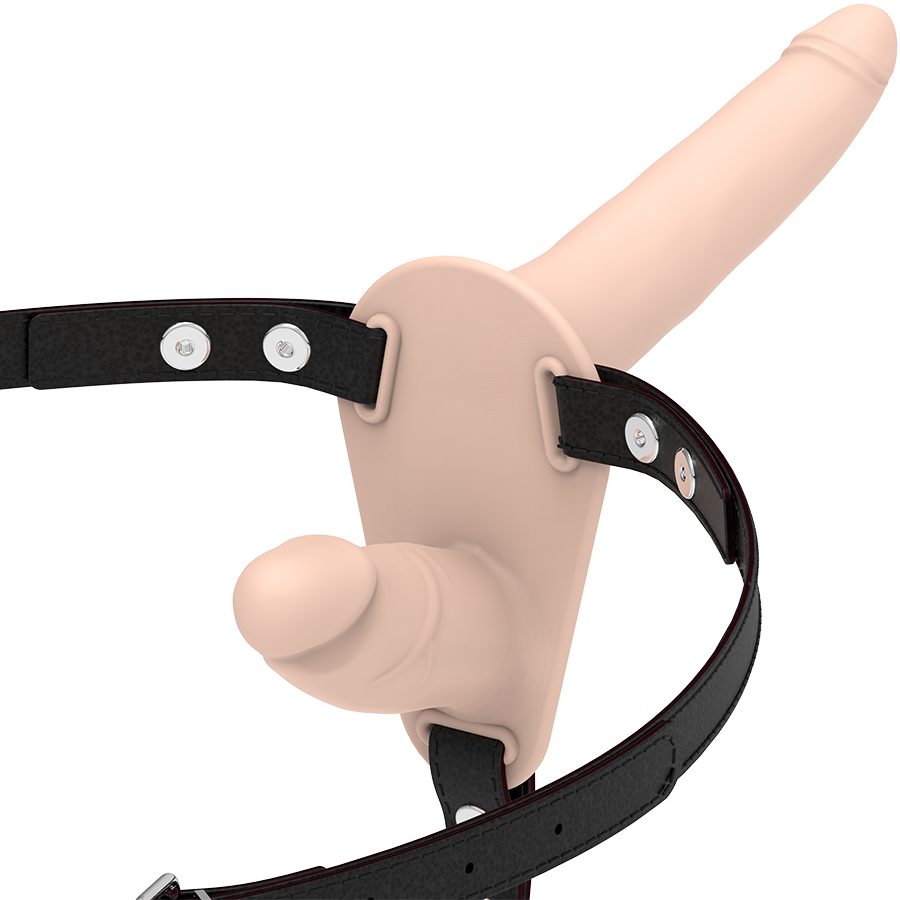 FETISH SUBMISSIVE HARNESS - DOUBLE PENETRATION FLESH - Amore24