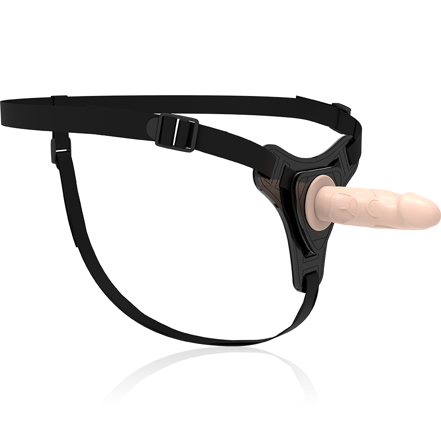 FETISH SUBMISSIVE HARNESS - FLESH REALISTIC SILICONE 12.5 CM - Amore24