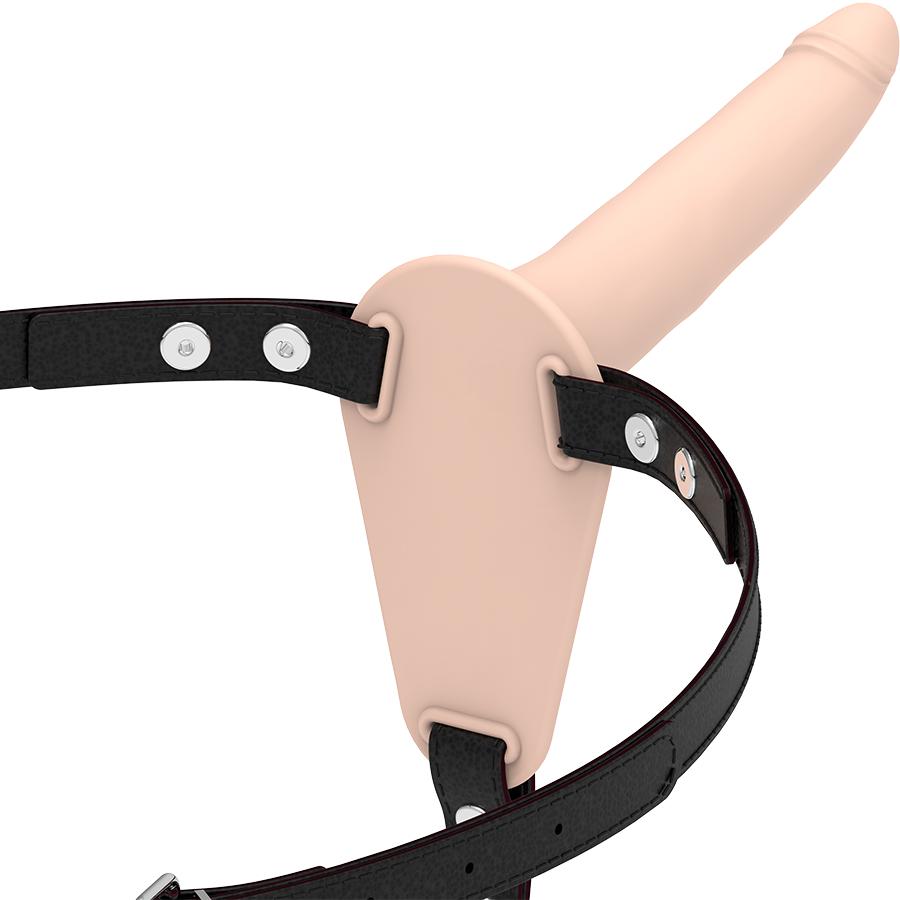 FETISH SUBMISSIVE HARNESS - FLESH SILICONE 15 CM - Amore24