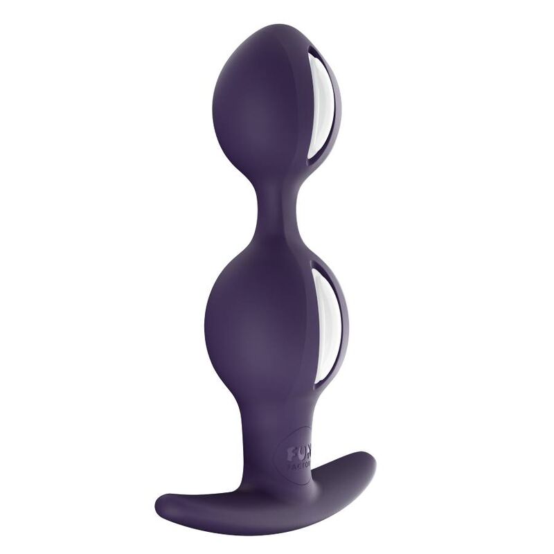 FUN FACTORY - B BALLS DUO WHITE/DARK VIOLET - Amore24