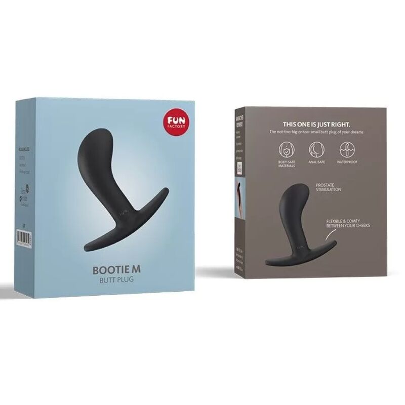 FUN FACTORY - BOOTIE ANAL PLUG MEDIUM BLACK - Amore24