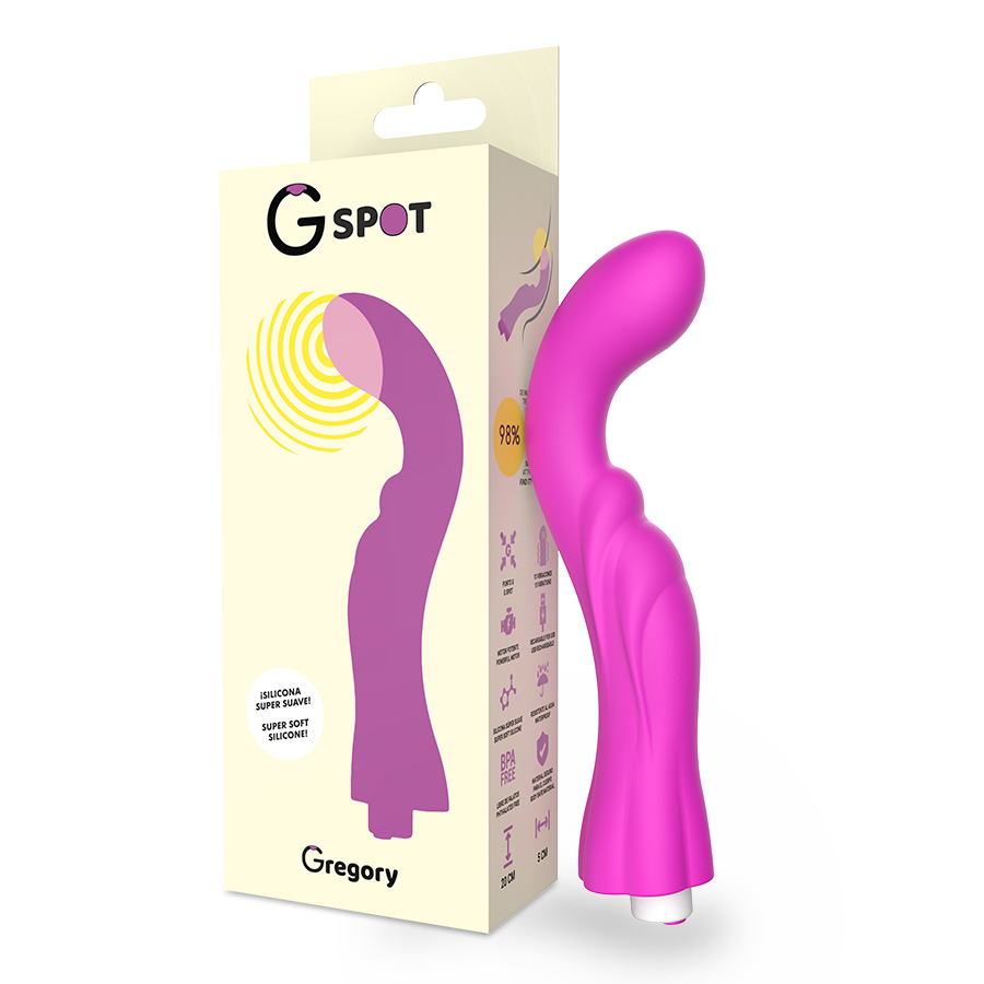 G-SPOT - GREGORY VIOLET G-SPOT VIBRATOR - Amore24