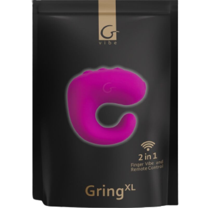 G-VIBE - FUN TOYS GRING VIBRATOR RING XL SWEET RASPBERRY - Amore24