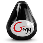 G-VIBE - REUSABLE TEXTURED MASTURBATOR EGG BLACK - Amore24