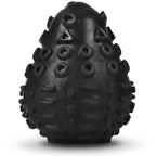 G-VIBE - REUSABLE TEXTURED MASTURBATOR EGG BLACK - Amore24