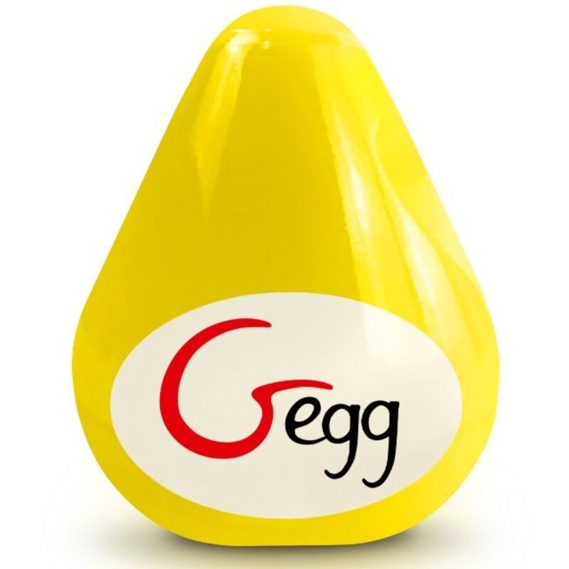 G-VIBE - REUSABLE YELLOW TEXTURED MASTURBATOR EGG - Amore24