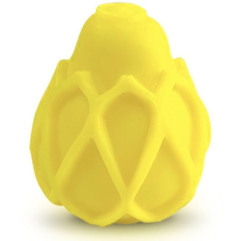 G-VIBE - REUSABLE YELLOW TEXTURED MASTURBATOR EGG - Amore24