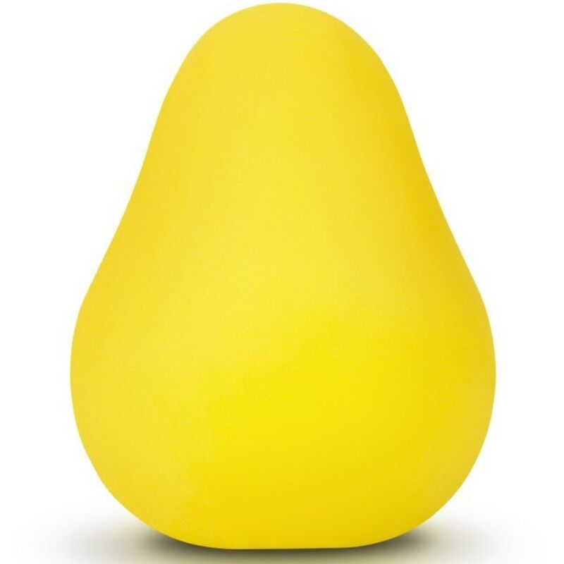 G-VIBE - REUSABLE YELLOW TEXTURED MASTURBATOR EGG - Amore24