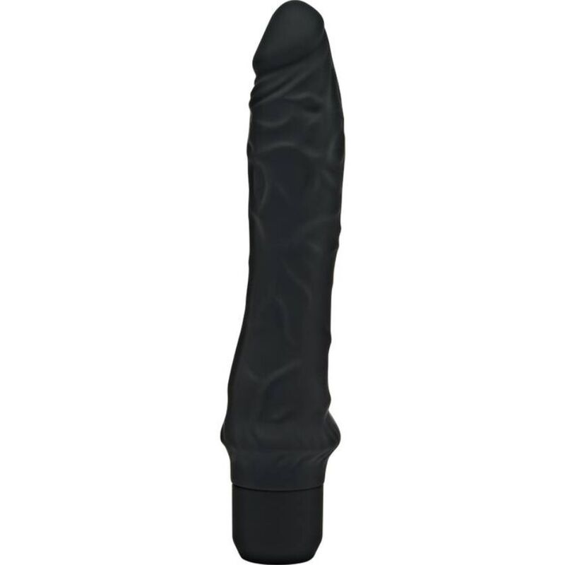 GET REAL - CLASSIC LARGE BLACK VIBRATOR - Amore24