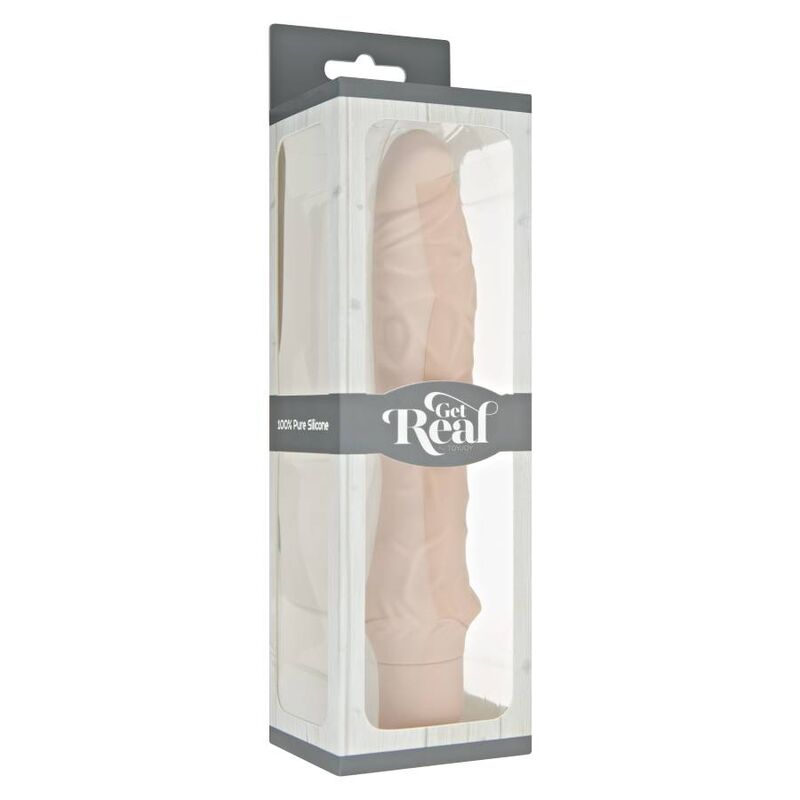 GET REAL - CLASSIC LARGE NATURAL VIBRATOR - Amore24