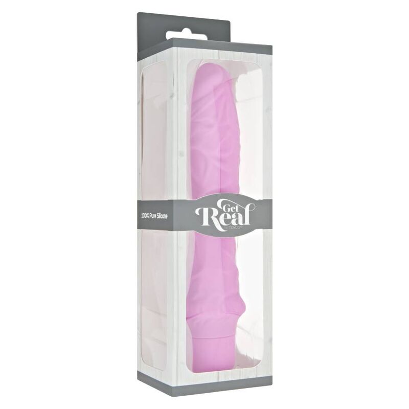 GET REAL - CLASSIC LARGE PINK VIBRATOR - Amore24