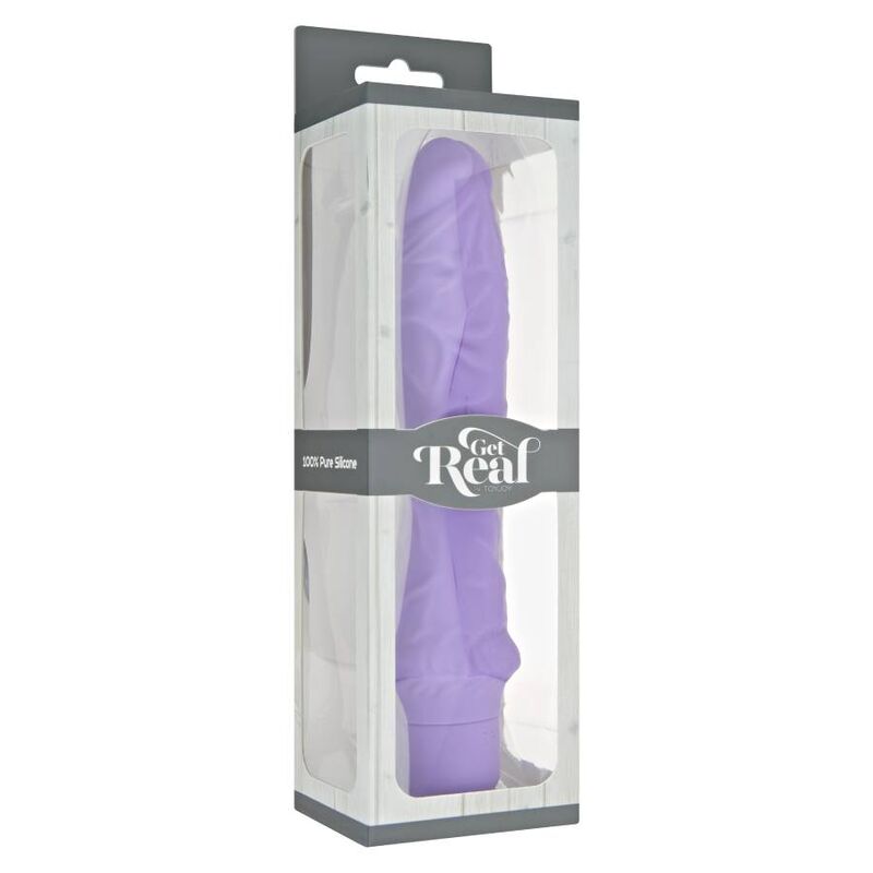 GET REAL - CLASSIC LARGE PURPLE VIBRATOR - Amore24