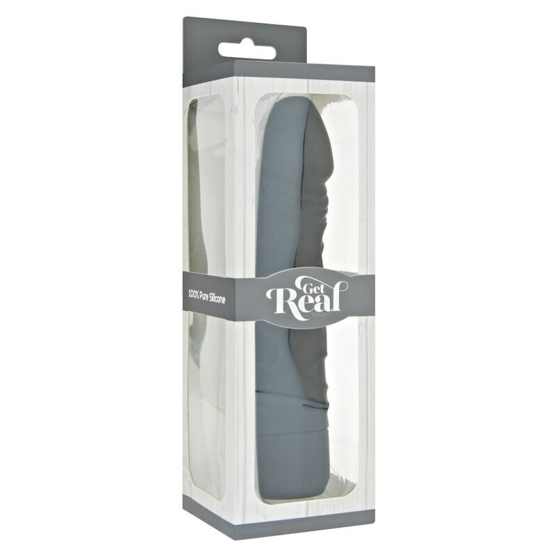 GET REAL - CLASSIC ORIGINAL BLACK VIBRATOR - Amore24