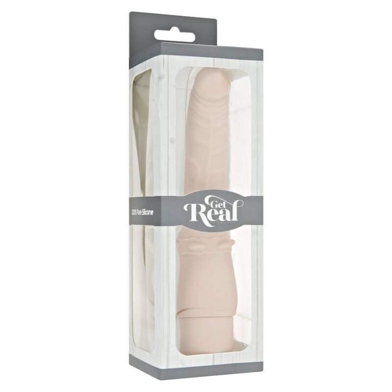 GET REAL - CLASSIC SMOOTH VIBRATOR SKIN - Amore24