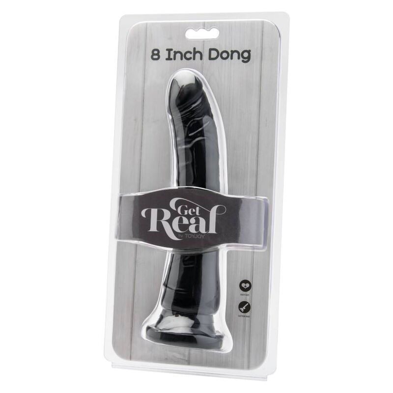 GET REAL - DONG 20,5 CM BLACK - Amore24