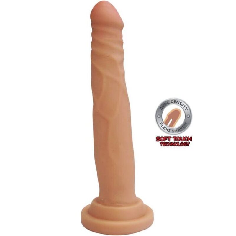 GET REAL - DUAL DENSITY DONG 19 CM SKIN - Amore24