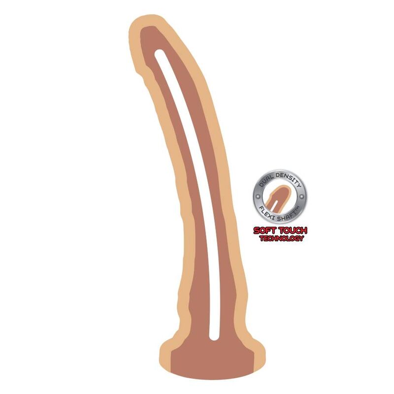 GET REAL - DUAL DENSITY DONG 20,5 CM SKIN - Amore24