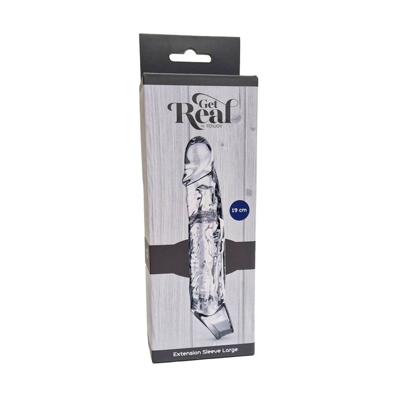 GET REAL - EXTENSION LONG 19 CM TRANSPARENT - Amore24