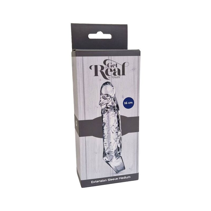 GET REAL - EXTENSION SLEEVE MEDIUM TRANSPARENT - Amore24