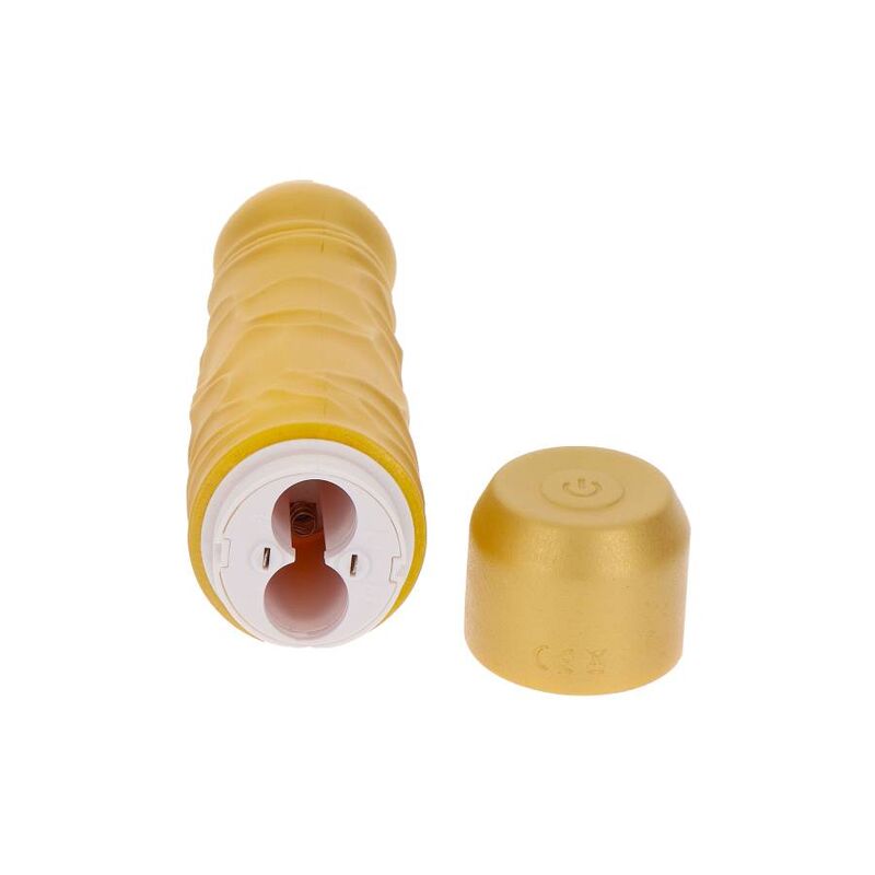 GET REAL - GOLD DICKER ORIGINAL VIBRATOR GOLD - Amore24