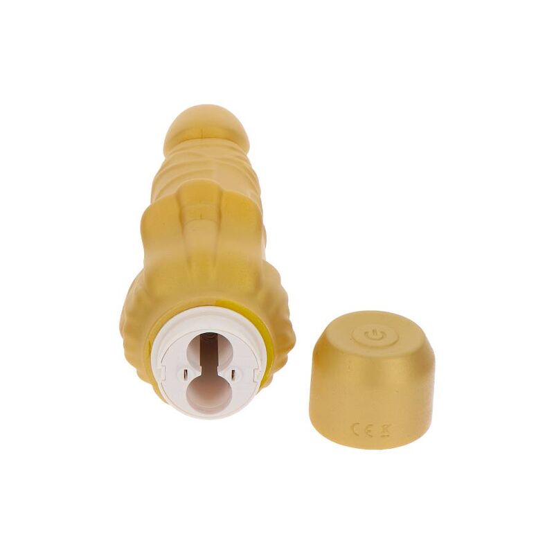 GET REAL - GOLD DICKER STIM VIBRATOR GOLD - Amore24