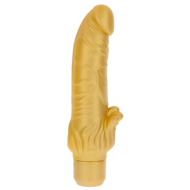 GET REAL - GOLD DICKER STIM VIBRATOR GOLD - Amore24
