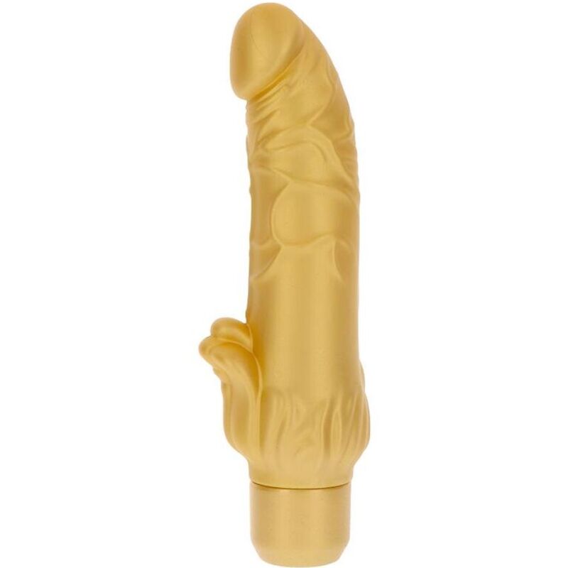 GET REAL - GOLD DICKER STIM VIBRATOR GOLD - Amore24