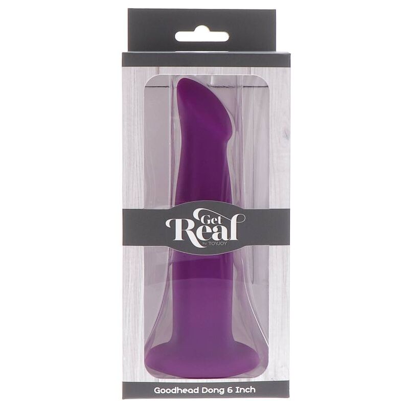 GET REAL - GOODHEAD DONG 12 CM PURPLE - Amore24