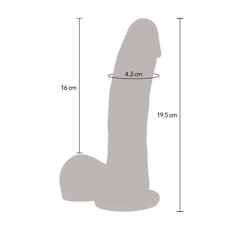 GET REAL - MAGNETIC PULSE TRUSTING DILDO SKIN - Amore24