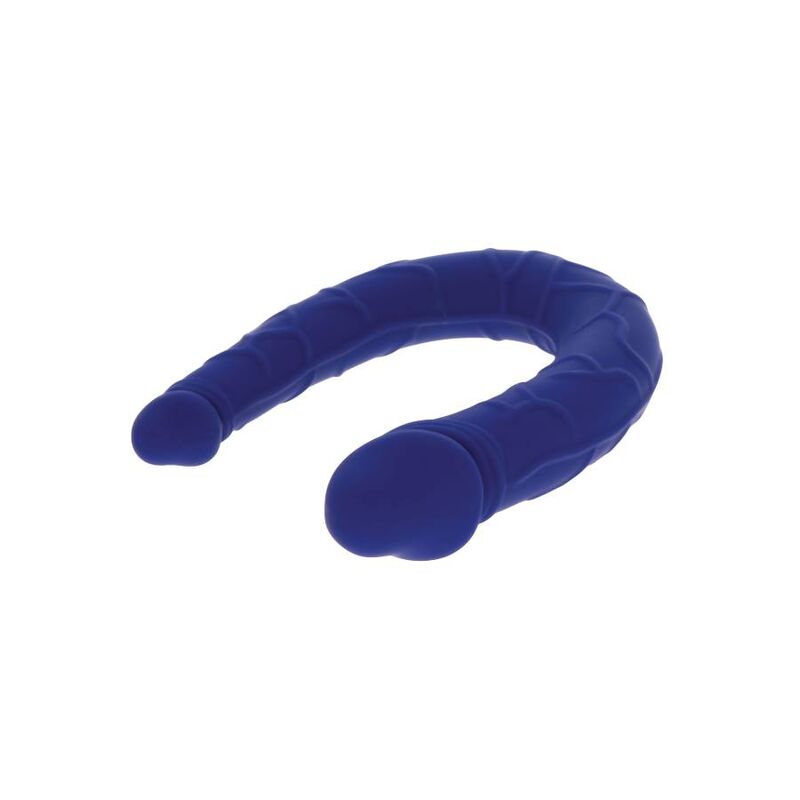 GET REAL - REALISTIC MINI DOUBLE DONG BLUE - Amore24