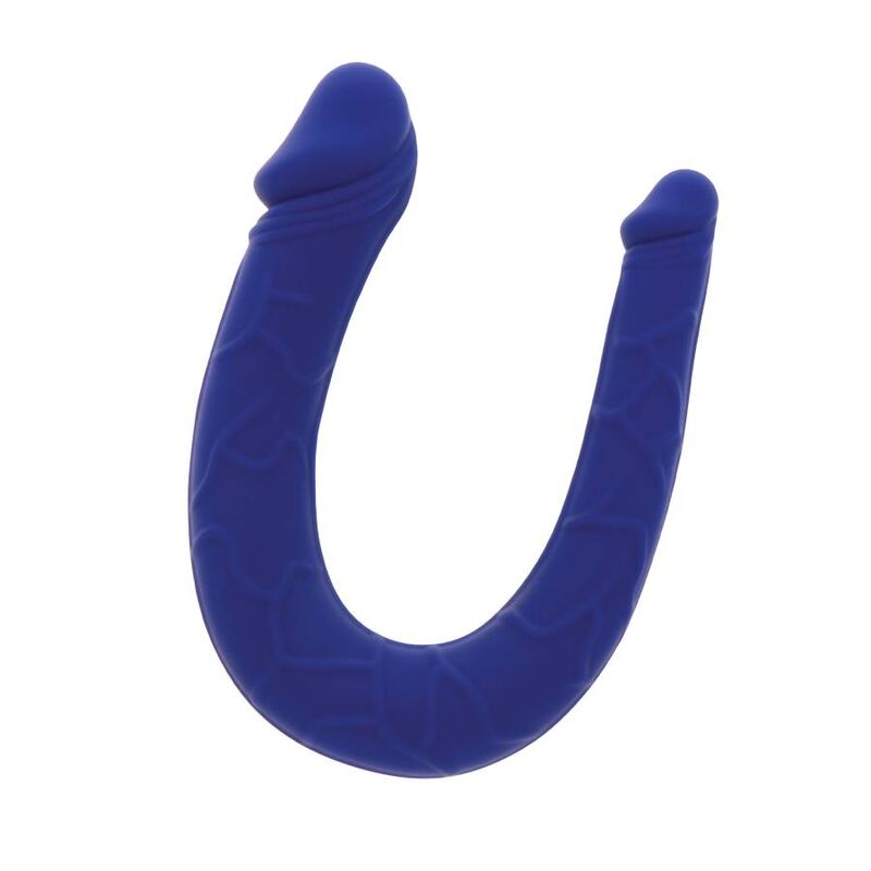 GET REAL - REALISTIC MINI DOUBLE DONG BLUE - Amore24