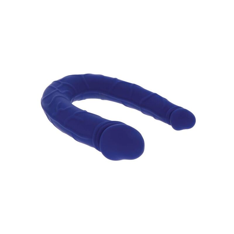 GET REAL - REALISTIC MINI DOUBLE DONG BLUE - Amore24