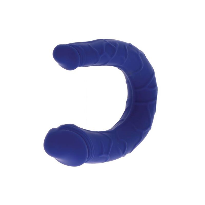 GET REAL - REALISTIC MINI DOUBLE DONG BLUE - Amore24
