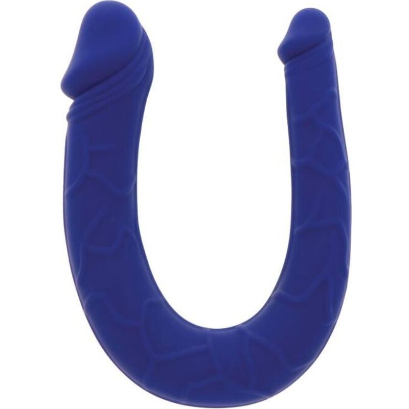 GET REAL - REALISTIC MINI DOUBLE DONG BLUE - Amore24
