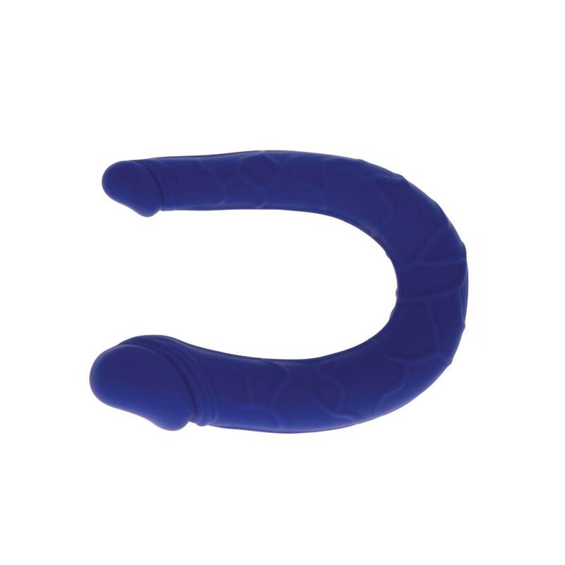 GET REAL - REALISTIC MINI DOUBLE DONG BLUE - Amore24