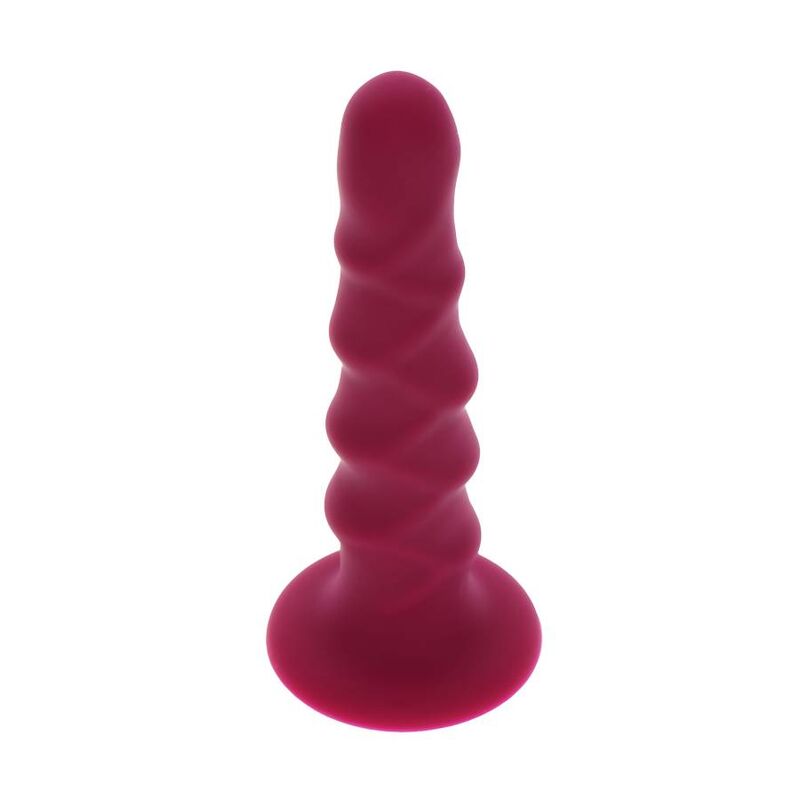 GET REAL - RIBBED DONG 12 CM RED - Amore24