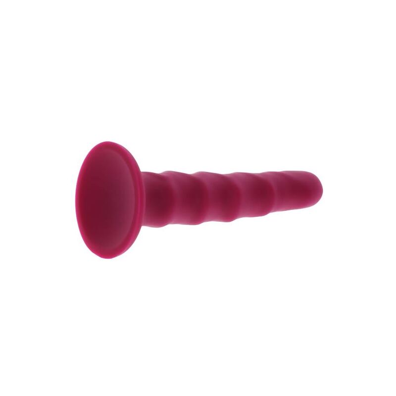 GET REAL - RIBBED DONG 12 CM RED - Amore24