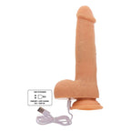 GET REAL - ROTATING BEADS VIBRATING DILDO SKIN - Amore24