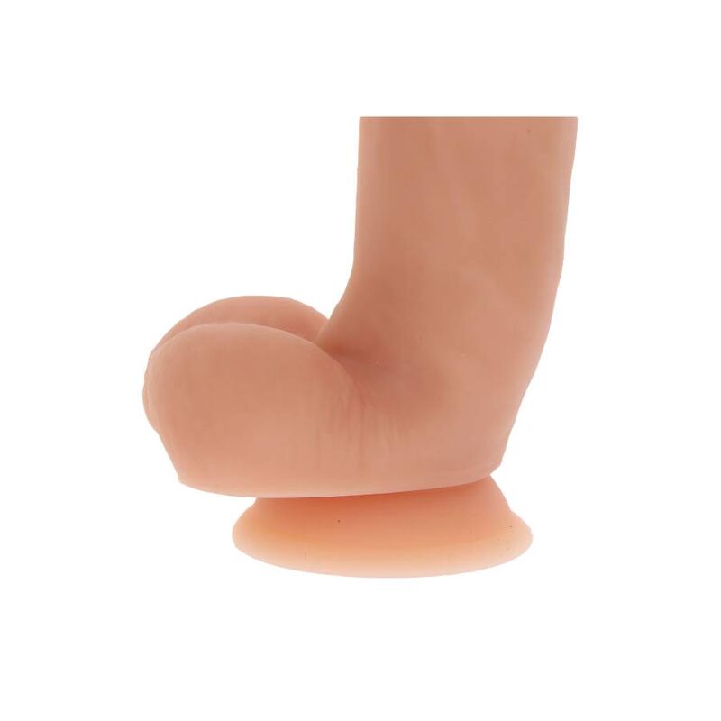 GET REAL - SILICONE DILDO 18 CM W BALLS SKIN - Amore24