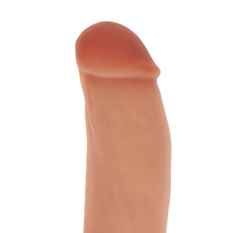 GET REAL - SILICONE DILDO 18 CM W BALLS SKIN - Amore24