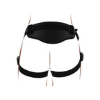 GET REAL - STRAP-ON DELUXE HARNESS BLACK - Amore24