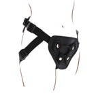 GET REAL - STRAP-ON DELUXE HARNESS BLACK - Amore24