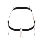 GET REAL - STRAP-ON PLEASURE HARNESS BLACK - Amore24