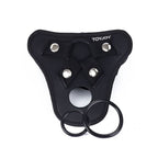 GET REAL - STRAP-ON PLEASURE HARNESS BLACK - Amore24