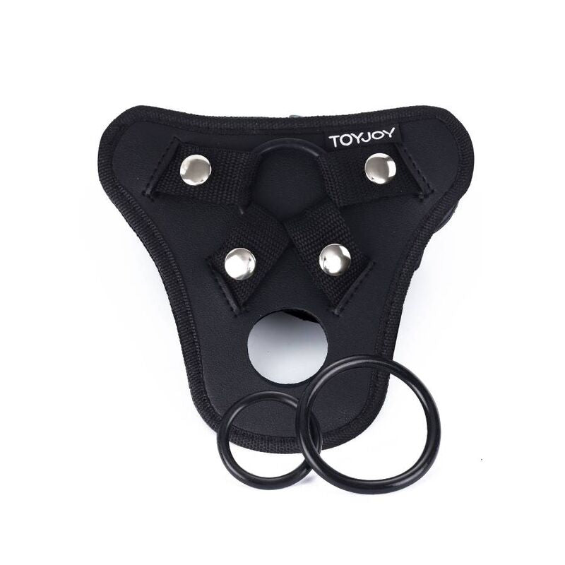 GET REAL - STRAP-ON PLEASURE HARNESS BLACK - Amore24
