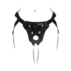 GET REAL - STRAP-ON PLEASURE HARNESS BLACK - Amore24